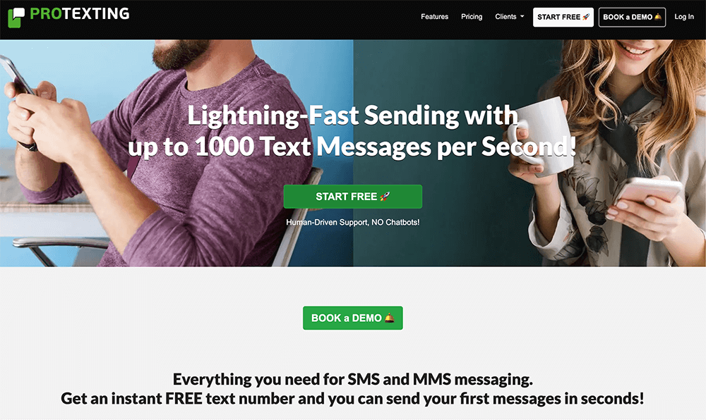 BOOK A FREE SMS MARKETING DEMO 🛎️